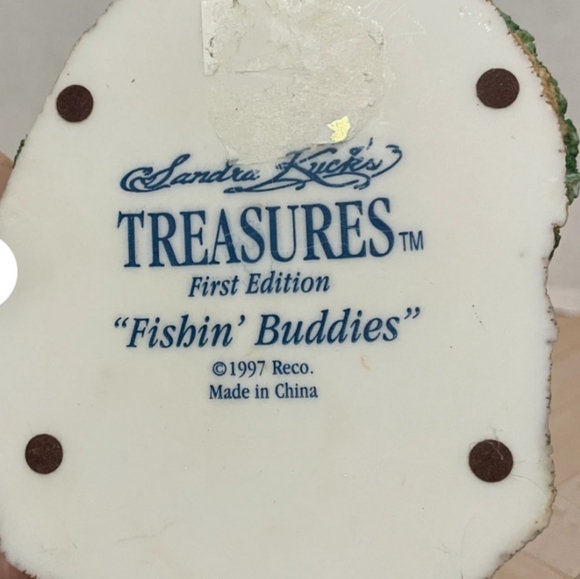 Sandra Kuck treasures first edition Fishin Buddies - Picture 4 of 4
